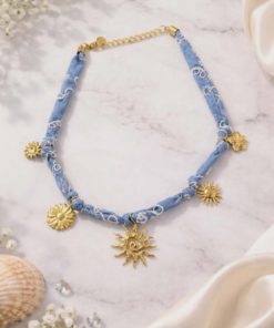 Collier Tissa jeans