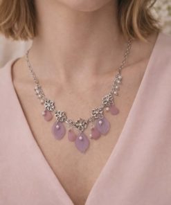 Collier Fleurine argenté