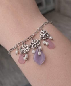 Bracelet Fleurine argenté