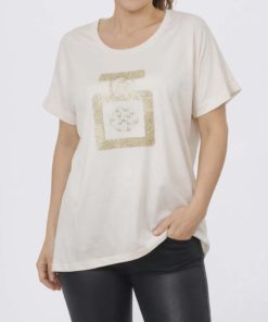 Tee-shirt parfum beige