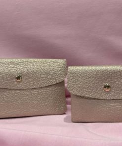 Petit porte feuille doré