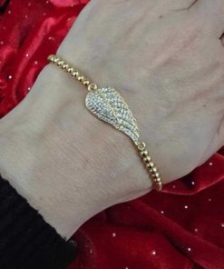 Bracelet ailes doré