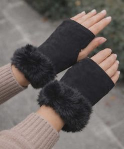 Mitaines fourrure thermique