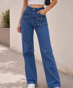 Jeans bleu poche avant