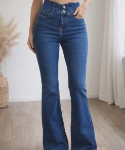 Jeans pat d'ef bleu